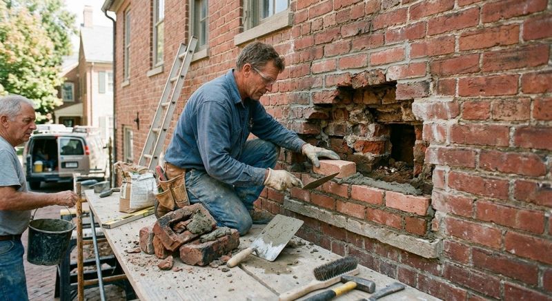 Masonry Steps Installation in Fairfield County, CT