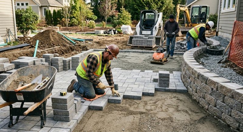 Pavers Construction in Boston, MA